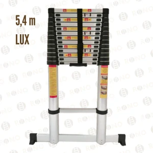 Teleskopický hliníkový žebřík RONO LUX 5,4 m