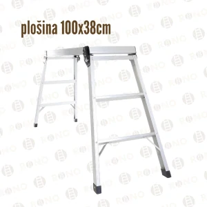 Hliníková pracovní plošina 100x38cm