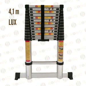 Teleskopický hliníkový žebřík RONO LUX 4,1 m