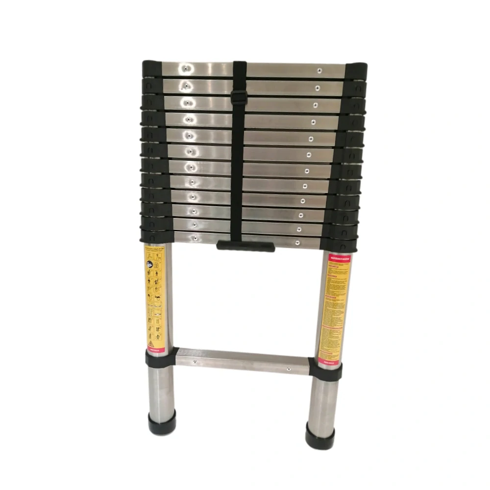 Teleskopický nerezový žebřík RONO STANDARD 3,8 m