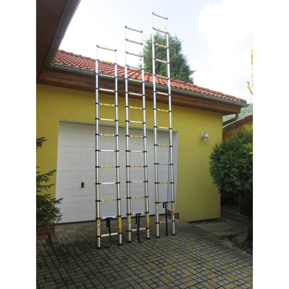 Teleskopický hliníkový žebřík RONO STANDARD 4,4 m