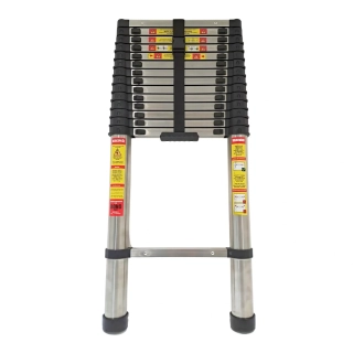 Teleskopický nerezový žebřík RONO STANDARD 5,8 m